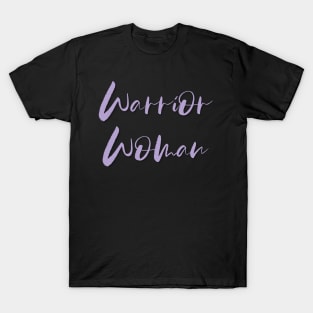 Warrior Woman purple T-Shirt